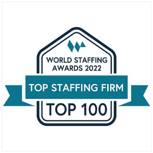 World Staffing Awards Top Staffing Firm Badge